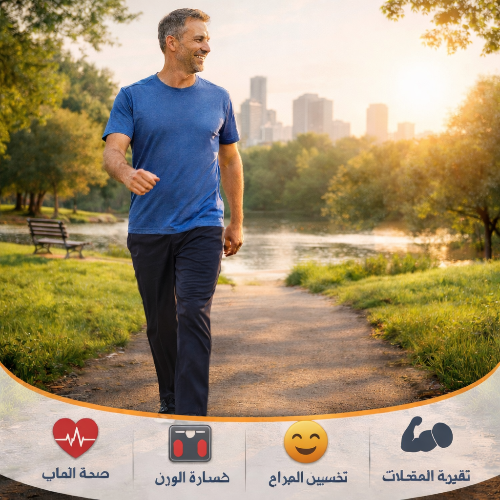 فوائد المشي يوميًا لمدة 30 دقيقة